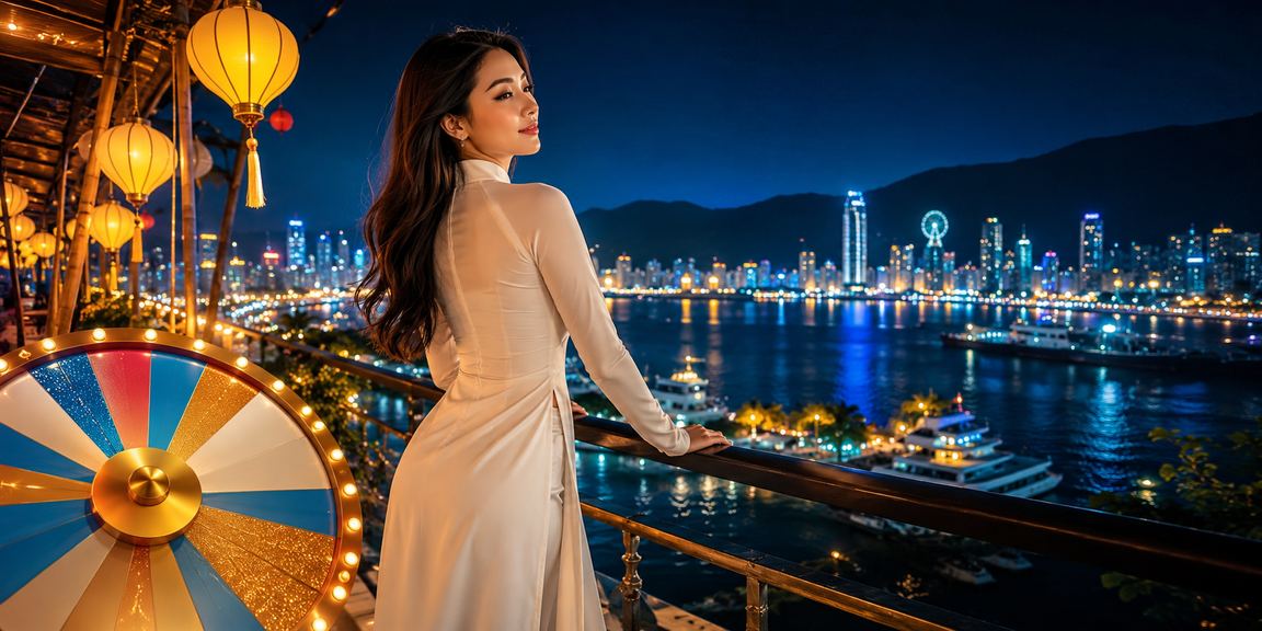 Chương trình quay số may mắn tại Hội An với chủ đề áo dài truyền thống