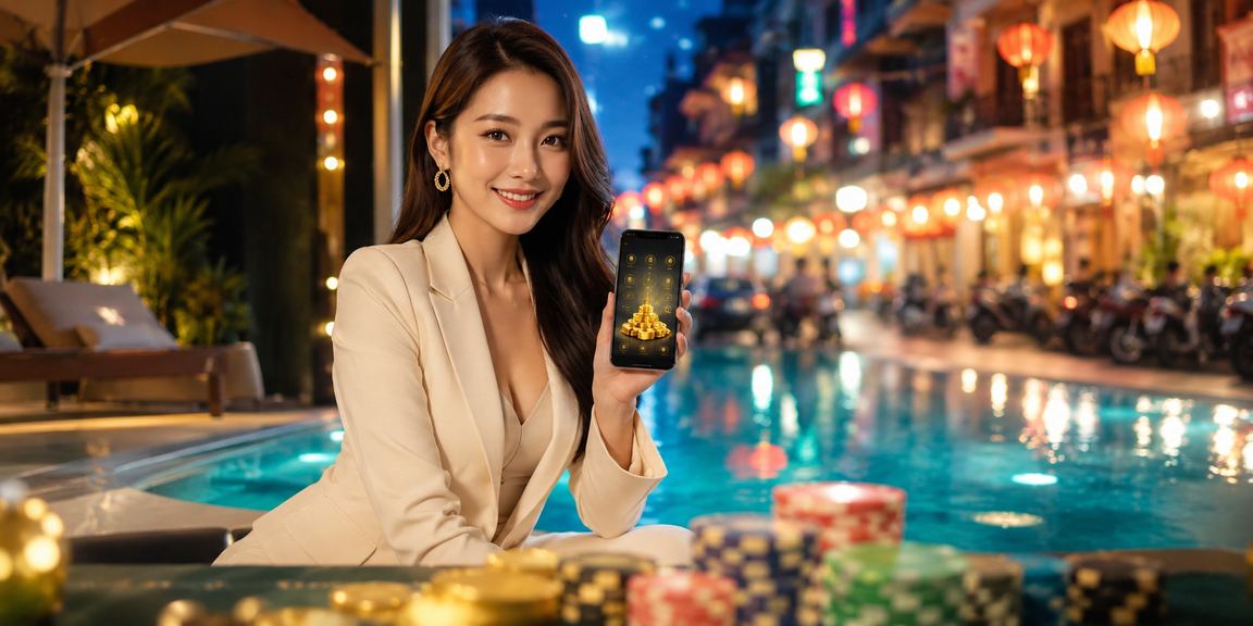 Giao diện chơi casino và thể thao trên điện thoại di động của người dùng